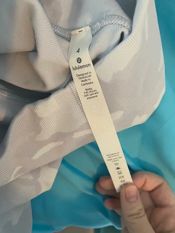 Lululemon Camo Leggings - Image 3