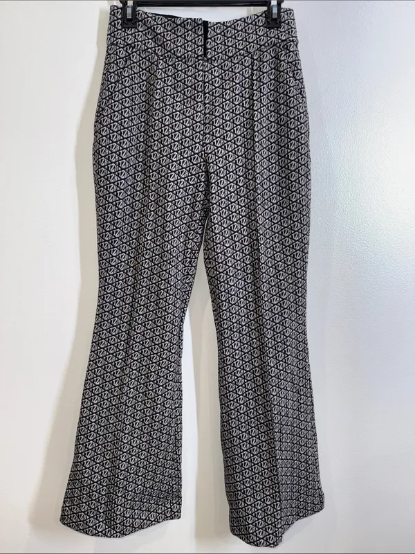 RARE Zendaya x Tommy high waisted flare trouser pants size 6 limited edition - Image 3
