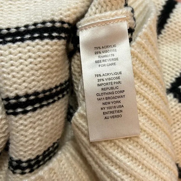 Tahari Striped Cropped Sweater - Image 7