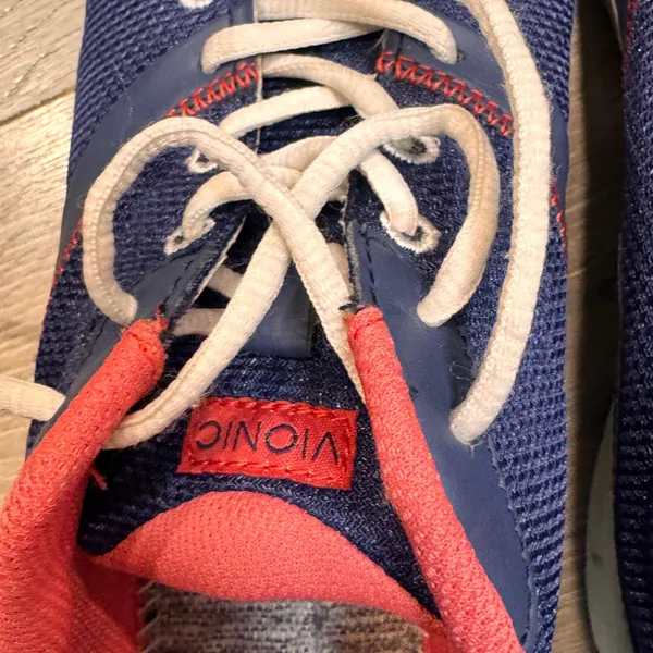 Vionic Kona‎ Womens Navy Pink Athletic Comfort Walking Shoes Size 8.5 - Image 8