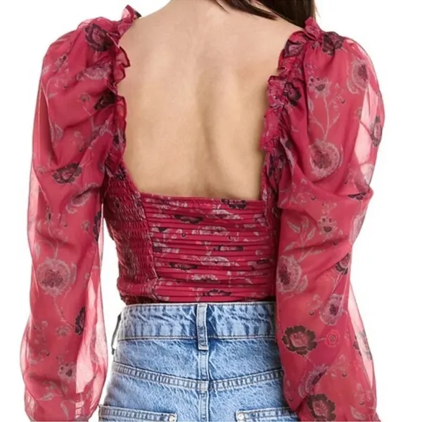 NWOT free people Brunch Date Bodysuit - Image 3