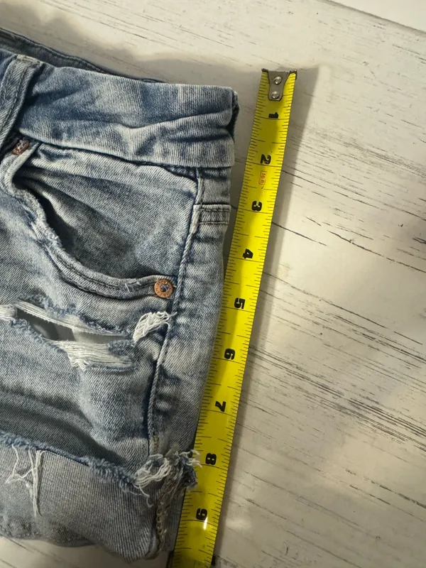 American Eagle jean shorts - Image 3