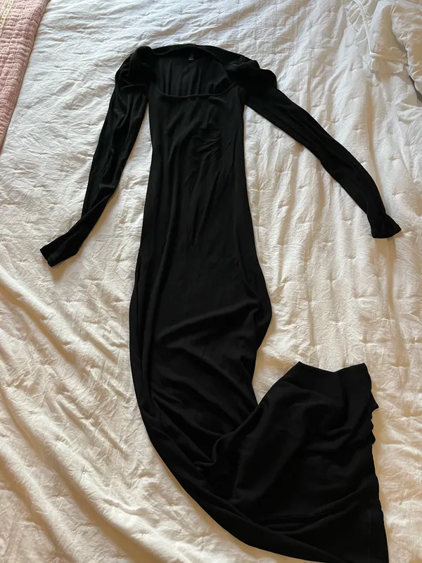 Small SKIMS Black Dress - Image 2