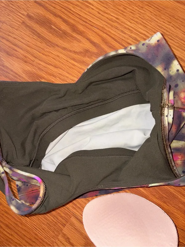 lululemon athletica Purple Multi Abstract Crop Tank - Image 7