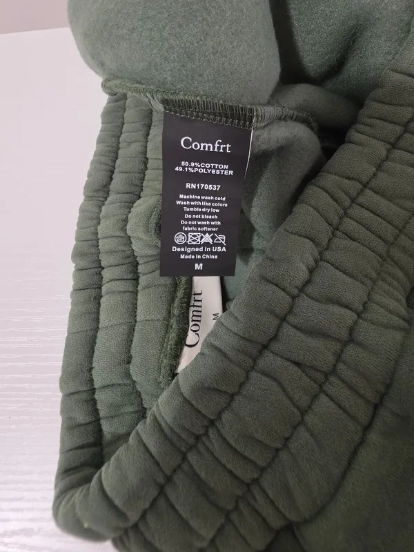 Comfrt Minimalist Sweatpants - Forest - Women's Size M - KJHU54 - Image 8