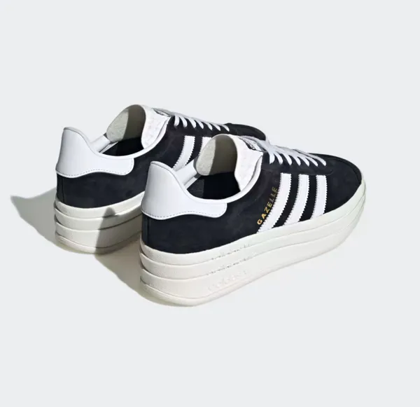 Adidas Gazelle Sneakers Black and White - Image 2