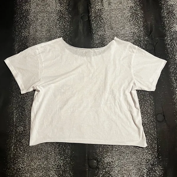 Womens large Powerpuff Girls short sleeve cropped Tshirt - Image 2