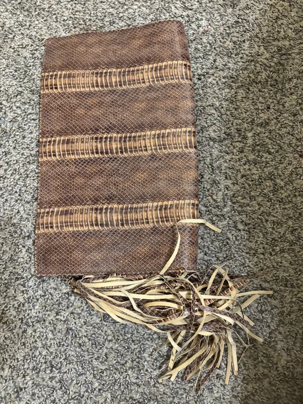 Print clutch Brown - Image 2