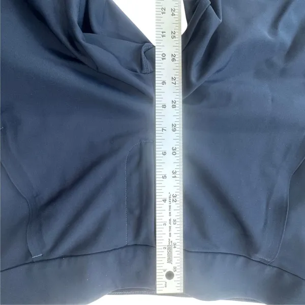 Athleta Stellar Crop Trouser Navy Blue Womens 8 Tall Stretch Luxury Travel Pants - Image 7