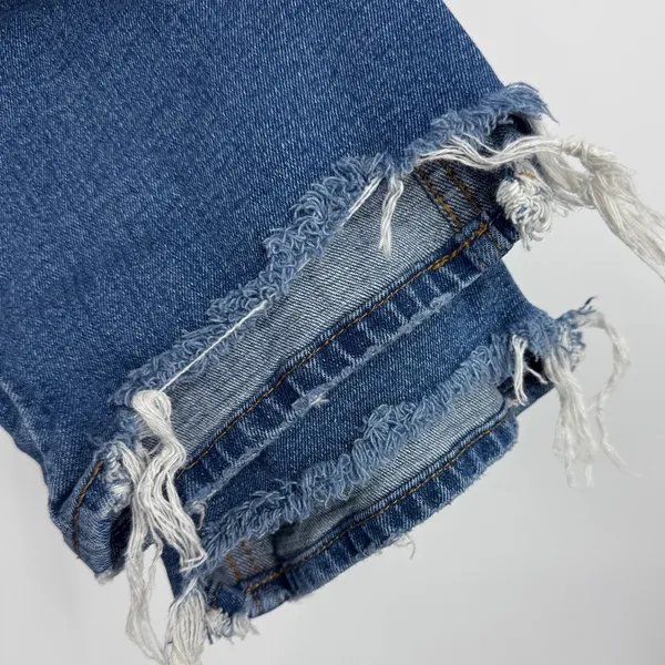 Abercrombie & Fitch Ultra High Rise Ankle Straight Jeans Curve Love Size 29 - Image 6