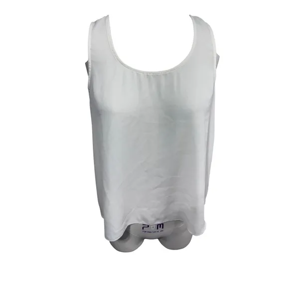 The Limited XS White‎ Cream Tank Top Women's Scoop Neck Layering Shell - Image 2