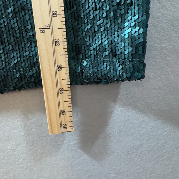 317 | Lulus Women S Sequin Mini Spaghetti Strap Cocktail Dress Emerald‎ Green - Image 4