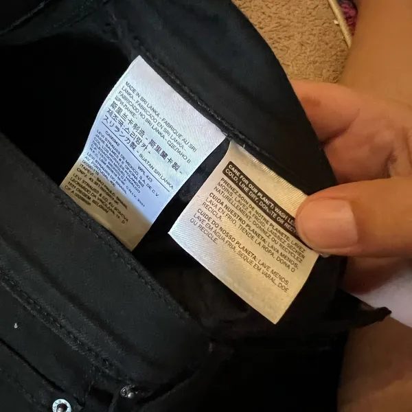 Levi’s black 505 straight‎ jeans 8 - Image 7