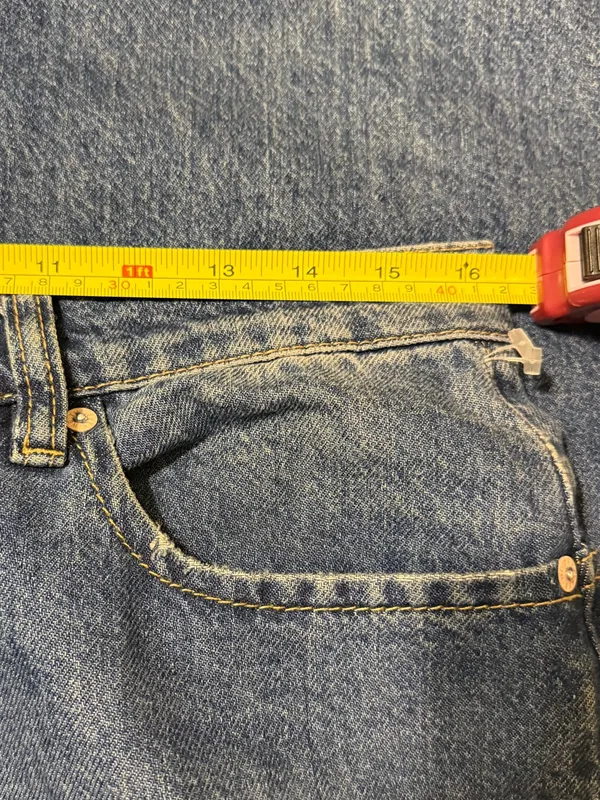 We The Free Straight-Leg Tinsley Baggy High Rise Straight Leg 30 - Image 10