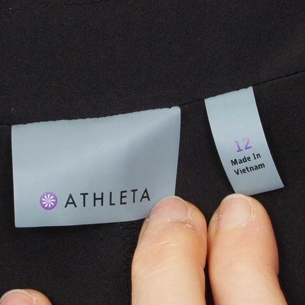 Athleta Womens‎ Athletic Skort Size 12 Black Tennis Golf Pickleball Athleisure - Image 7
