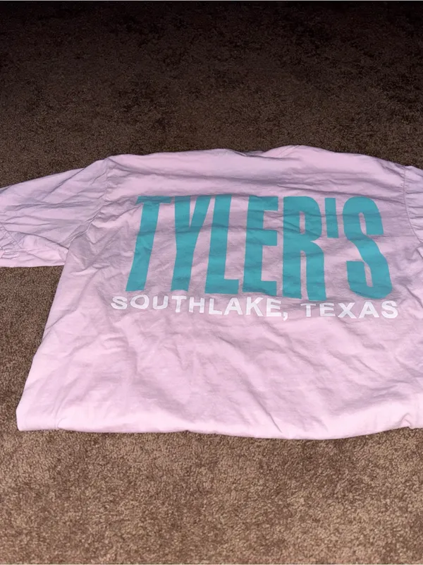 Tyler's Pink Short Sleeve Graphic Tee- Never worn - Image 2