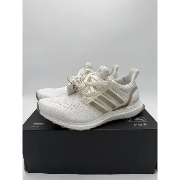 Adidas Women's Ultraboost 1.0 Size 6 White Gold JR3144 New - Image 2