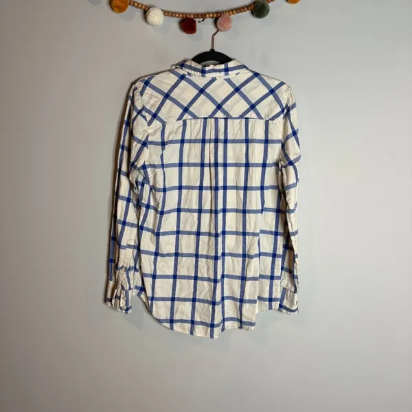 🔆 J. Crew Boy Fit plaid flannel - Image 5