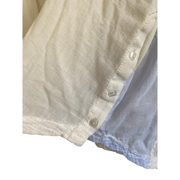 Free People Rainbow Rays Button Down Size Medium - Image 8