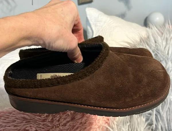 Björndal Brown Clogs Mules Womens 6.5 Slides Winter Shoes Slip On Made in Spain - Image 9