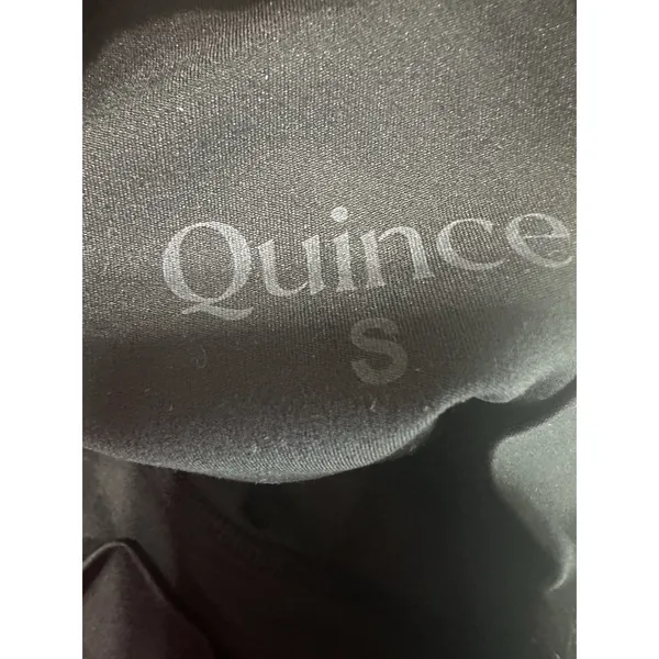 Quince Ultra Form High Rise Black Leggings EUC Size S 28" Inseam‎ - Image 3