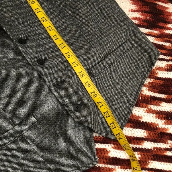 Fossil Dark Academia Preppy Androgynous Button Vest Waistcoat Jacket - Image 7