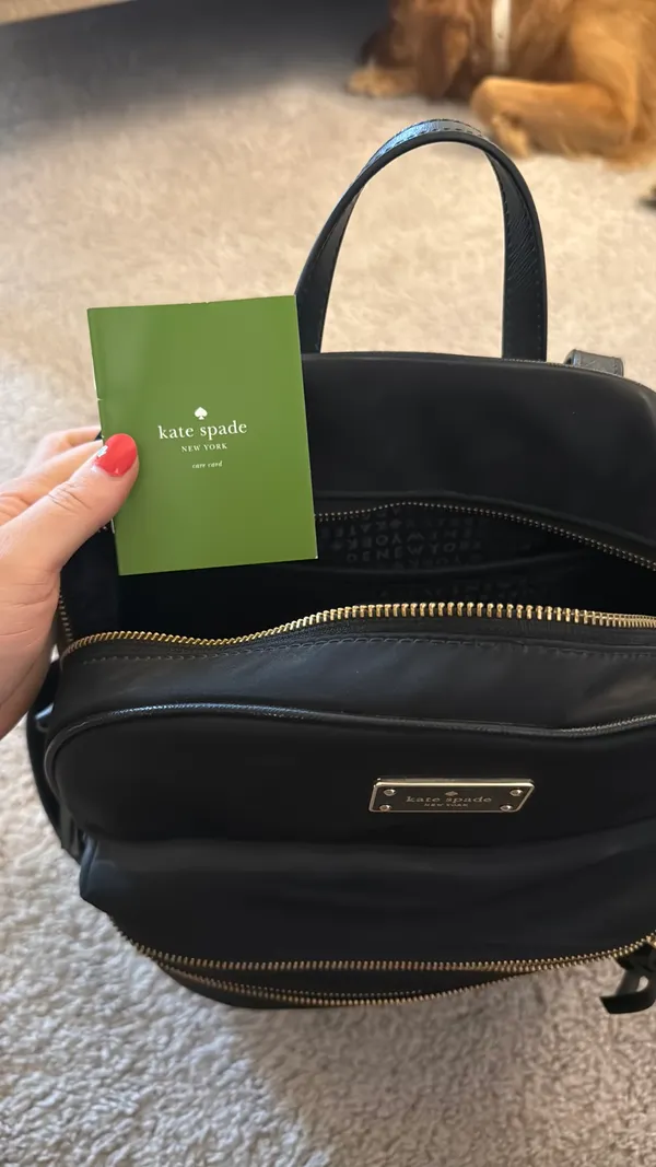 Kate Spade Backpack Black - Image 4