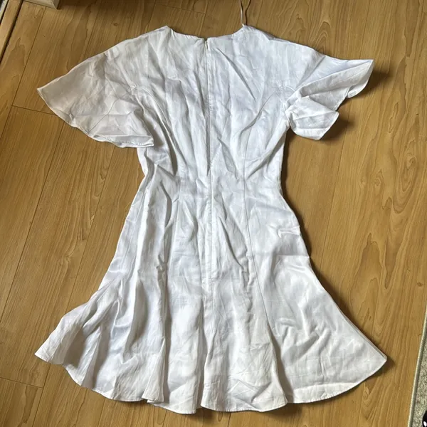 KEEPSAKE White Flared Dress Size XS - Image 3