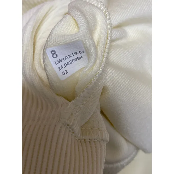 Lululemon Womens Cream Scoop Neck Sleeveless Yoga Athletic Activewear Tank Top 8 - Image 6