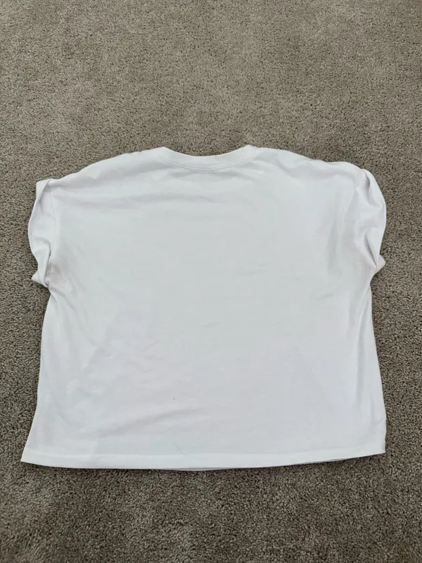 White Short Sleeve Tee - Image 2