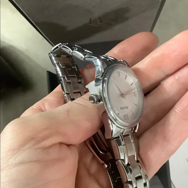 NWT BULOVA STAINLESS STEEL QUARTZ WATCH‎ - Image 8