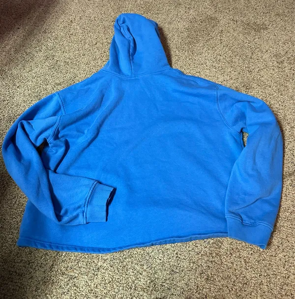 Cropped northface hoodie - Image 2