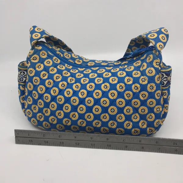 Vera Bradley Blue Tan Nylon Small Handbag - Image 3