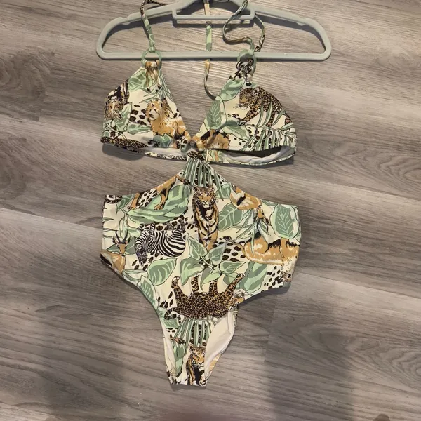 Aerie Large African Animal Monokini - Image 2