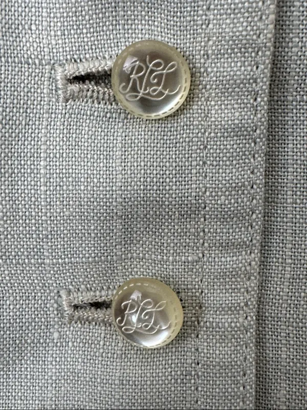 Lauren Ralph Lauren 100% Linen Suit SET Size: 6/10 - Image 3