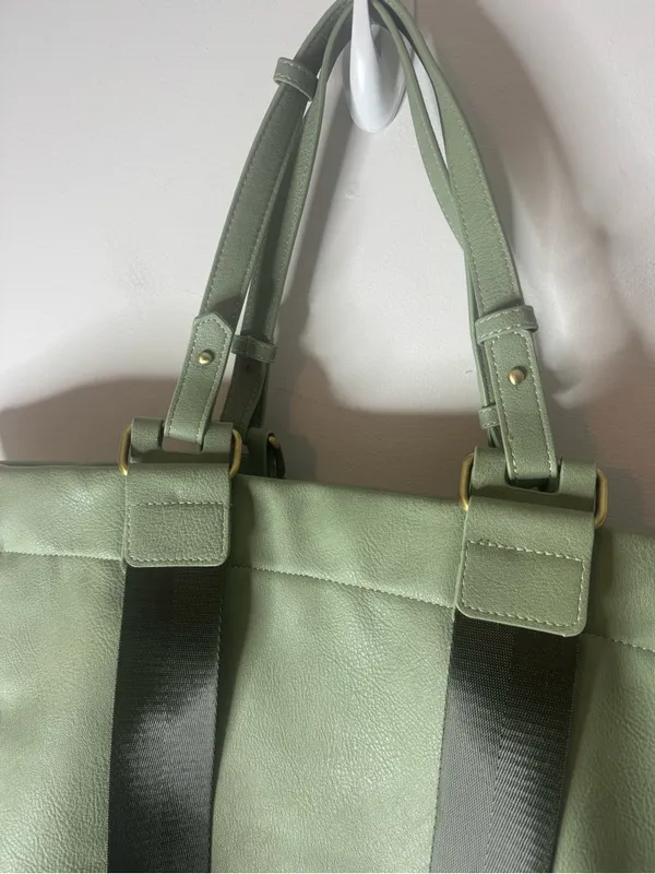 New free People Ventura Vegan Tote Moss green - Image 7