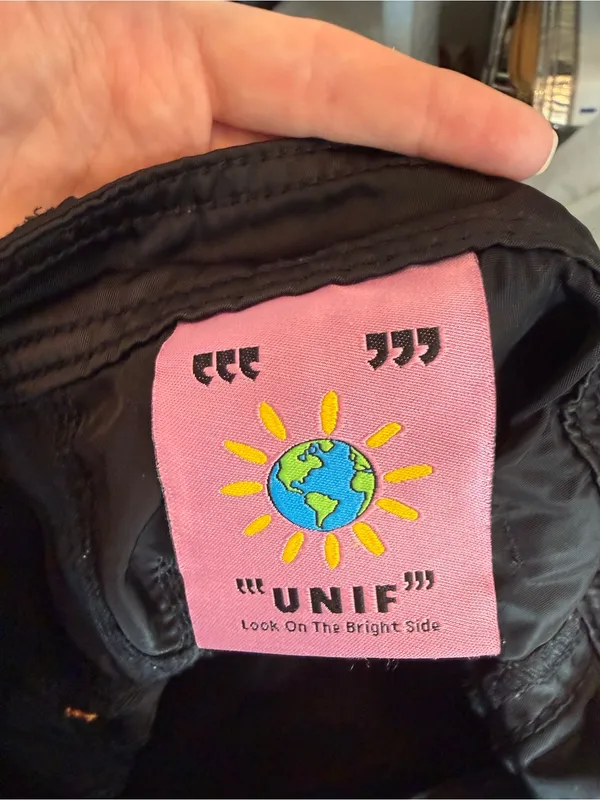 UNIF HTTP Pant Black Baggy Streetwear Size 25 Cargo - Image 4