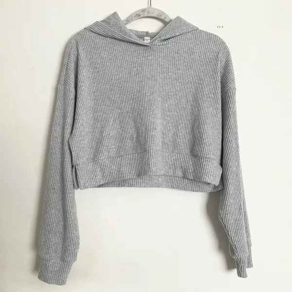 Alo Yoga Muse Hoodie Athletic Heather Grey XS - Image 2