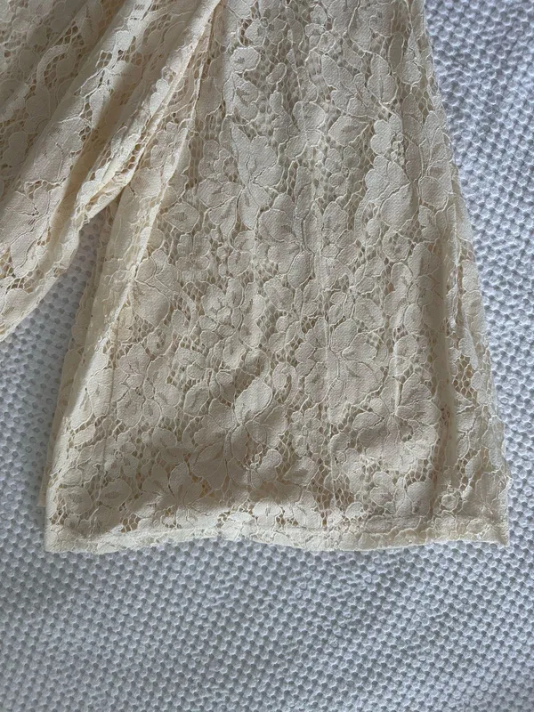 Pretty Little Thing Lace Pants Flare - Image 8