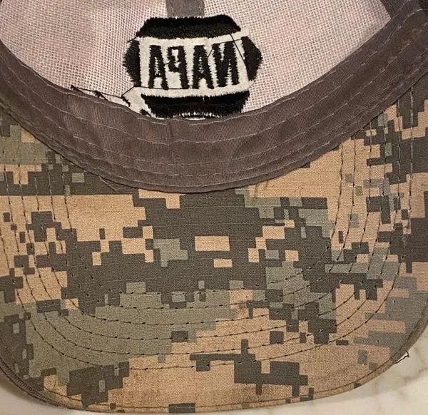 NAPA Racing NASCAR Camo Camouflage Hat Fallen Heroes Ron Capps Patriotic Elliott - Image 8
