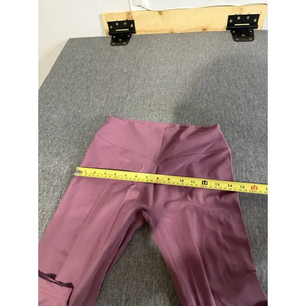 Balance Vitality Women's Rose Plum Colored Cloud Leggings Sz M - Image 6