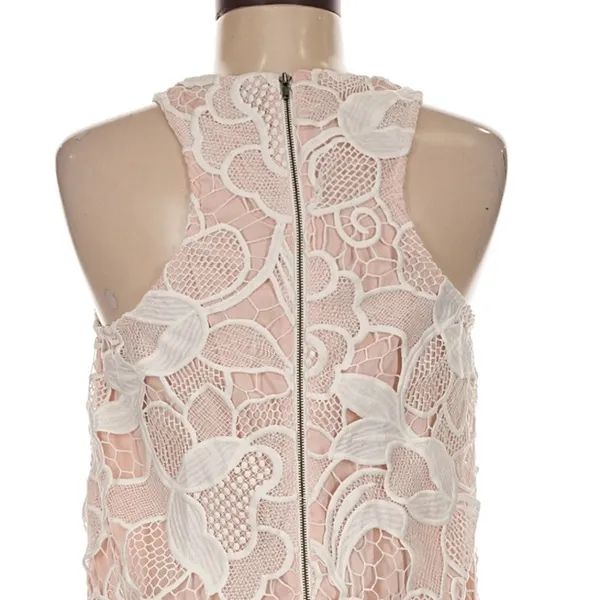 Lovers + Friends Size M Cocktail dress Revolve Mini Shift Lace Sleeveless - Image 6
