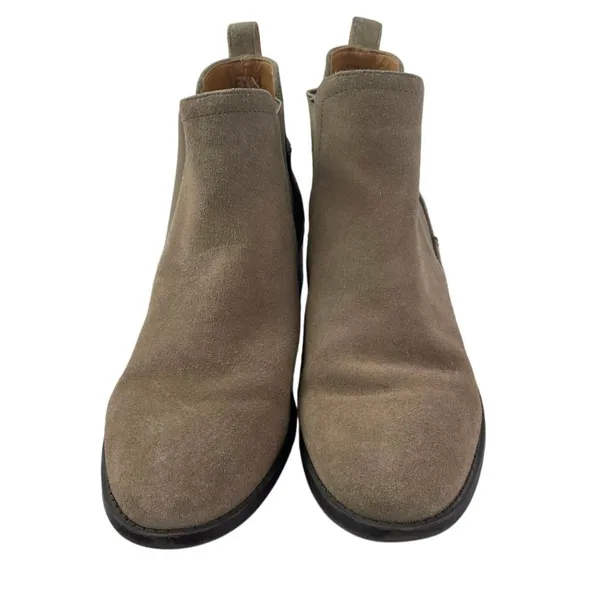 Steve Madden Dicey Women's Brown Tan Suede Leather Chelsea Ankle Boots Size 7.5 - Image 2