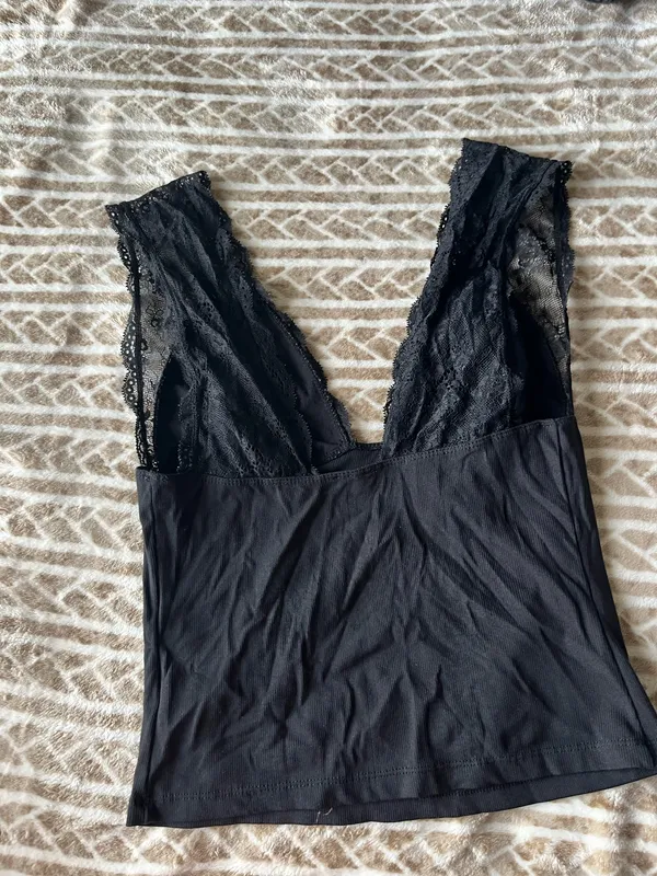 black lingerie top - Image 2