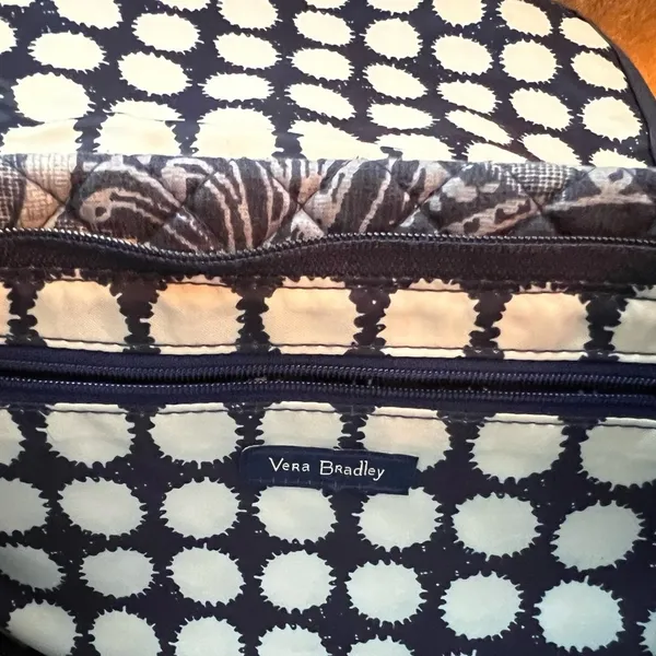 Vera Bradley  Indigo print pattern crossbody handbag - Image 15