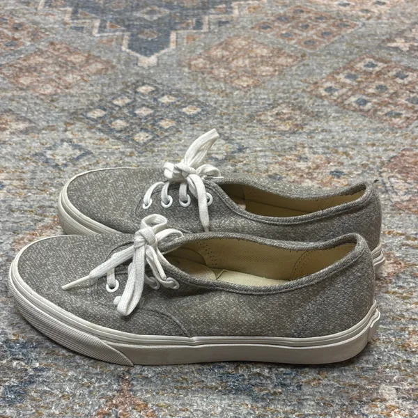 Vans Gray Women's Sneakers - Image 3