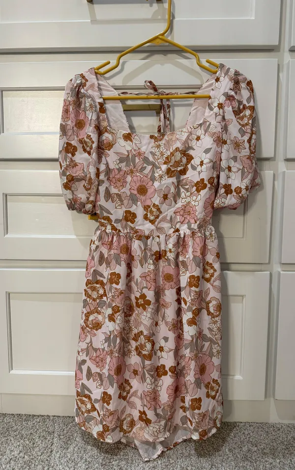 Floral Dress Multi - Image 3