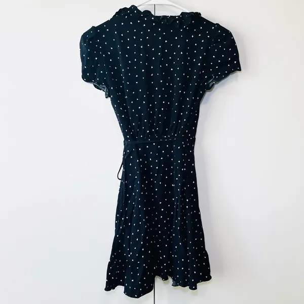 SUNDAY Best New Ruffle Wrap Dress -XXS - Image 3