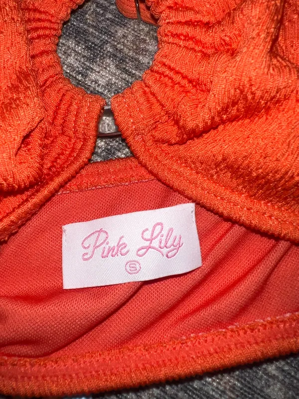 Pink Lily Bikini Set - Image 2