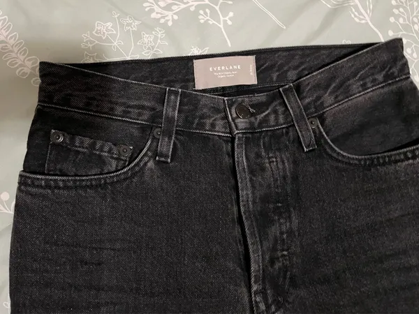 Everlane Black Jeans 90s Cheeky Sz 25 - Image 7